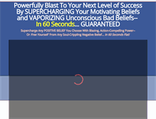 Tablet Screenshot of instantbeliefblaster.com